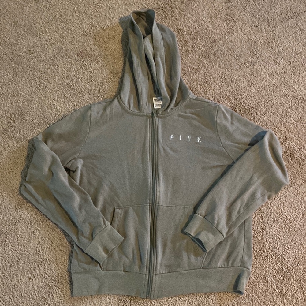 Victoria Secret Pink Zip Up Sweater